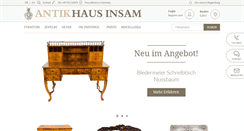 Desktop Screenshot of antikhaus-insam.de