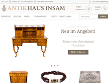 Tablet Screenshot of antikhaus-insam.de